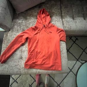 Women’s size large red Northface hoodie, really thick, heavy hoodie